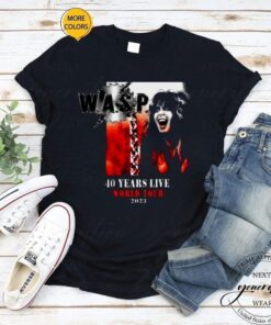 Wasp Live 2023 New Tour shirt