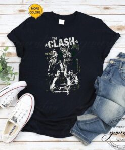 White Riot The Clash Band shirt