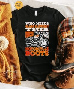 Who needs glass slippers this princess wears Motorcycle Boots Shirts