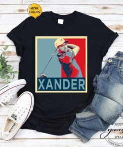 Xander Schauffele Golfer Golf Hope Fan Shirts