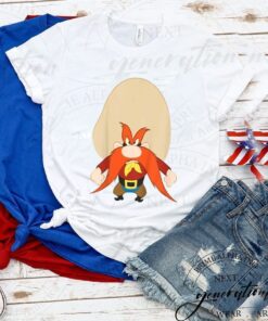 Yosemite Sam T-Shirt Kids Looney Tunes Angry Portrait TeeShirt