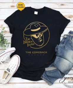 Zac Brown Band Comeback 2023 New Tour shirt