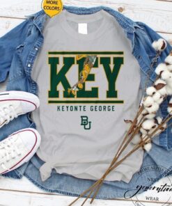 baylor basketball keyonte george key shirts