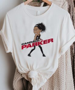 candace parker las vegas caricature shirt