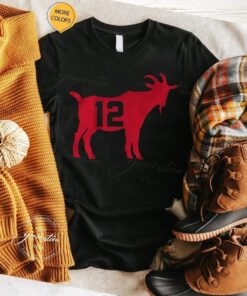 tom brady the goat shirts