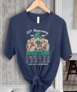 125th Anniversary 1898 – 2023 Spartans Thank You For The Memories Shirt