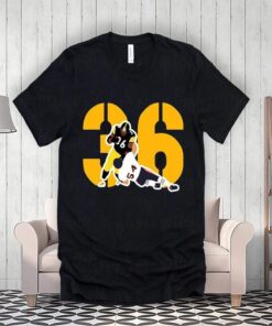 #36 The Bus Of Pittsburgh Steelers Football Team Jerome Bettis Tee-Shirts