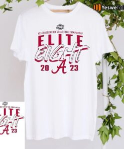 Alabama Crimson Tide Mens Basketball Elite 8 2023 Ncaa March Madness Shirt