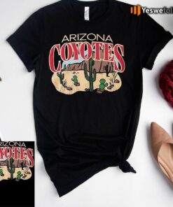 Arizona Coyotes Black Cacti Shirt