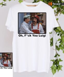 Fck You Luigi Super Mario Brothers Super Show Tv Shirt