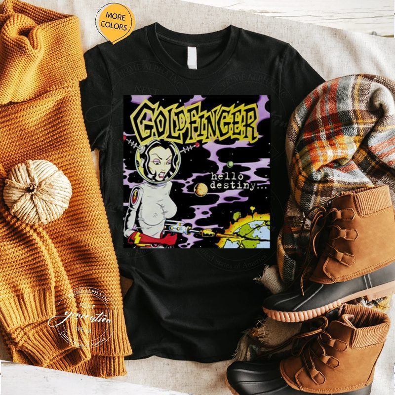 Great Model Goldfinger Band Retro shirts