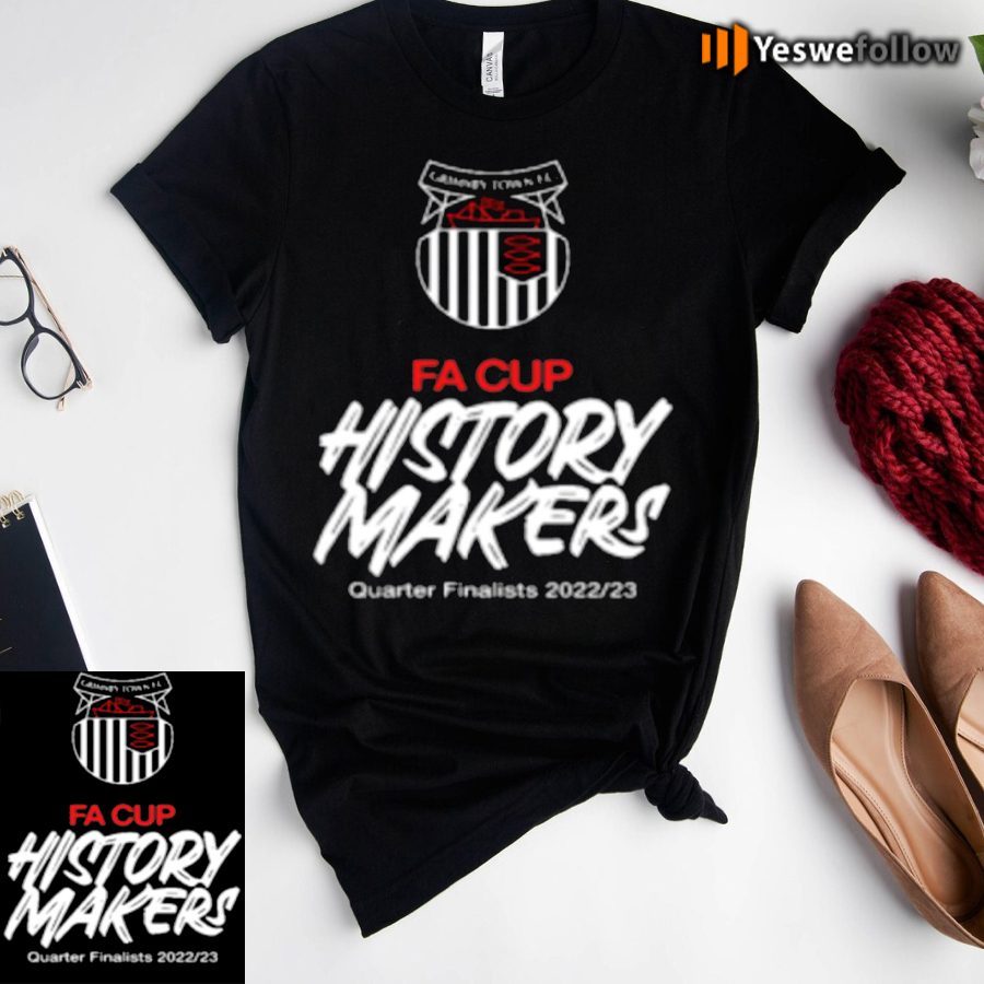 Grimsby Town History Makers Commemorative 2023 Tee-Shirts