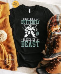 Hockey Goalie T-Shirt Ice Hockey Vintage Goalkeeper Shirt