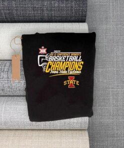 Iowa State Cyclones 2023 Big 12 Women’s Basketball Conference Tournament Champions Locker Room Shirt