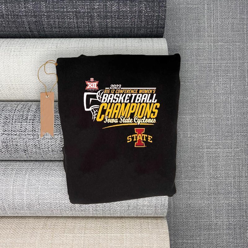 Iowa State Cyclones 2023 Big 12 Women’s Basketball Conference Tournament Champions Locker Room Shirt Iowa State Cyclones 2023 Big 12 Women’s Basketball Conference Tournament Champions Locker Room Shirt