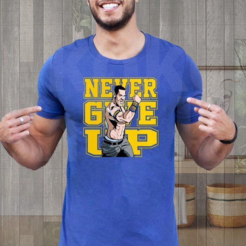 john cena never give up logo