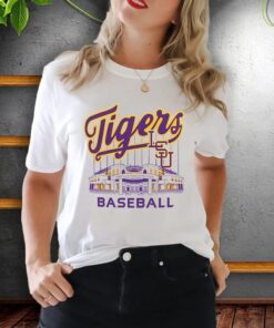LSU Tigers Alex Box Stadium Baseball Shirt