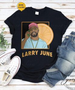 Larry June T-Shirt American Rapper Larry Orange Season Shirt