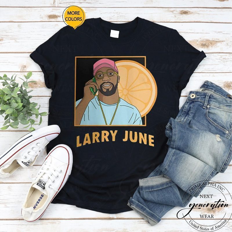 Larry June T-Shirt American Rapper Larry Orange Season Shirt