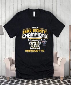 Marquette Golden Eagles 2023 Big East Men’s Basketball Conference Tournament Champions Locker Room Tee-Shirts