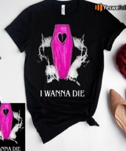 Nessa Barrett Mesh I Wanna Die Tee-Shirts