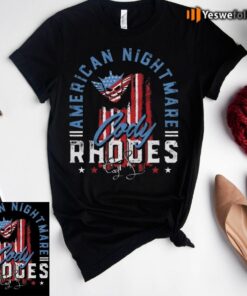 Rhodes American Nightmare Text Tee-Shirts