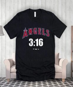 Stone Cold Steve Austin Heather Gray Los Angeles Angels 3-16 Tee-Shirts