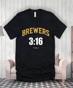 Stone Cold Steve Austin Milwaukee Brewers Fanatics Branded 3-16 Shirt