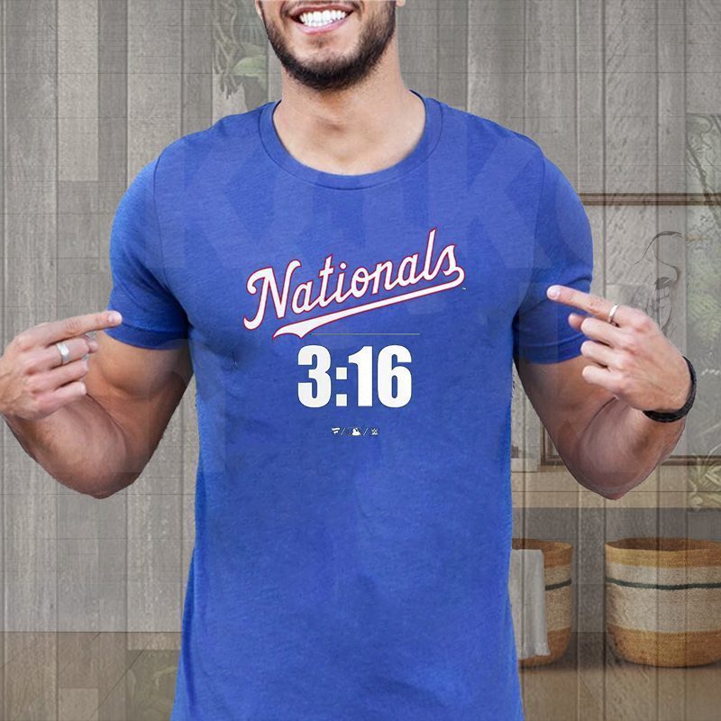 Stone Cold Steve Austin Navy Washington Nationals 3 16 Shirt