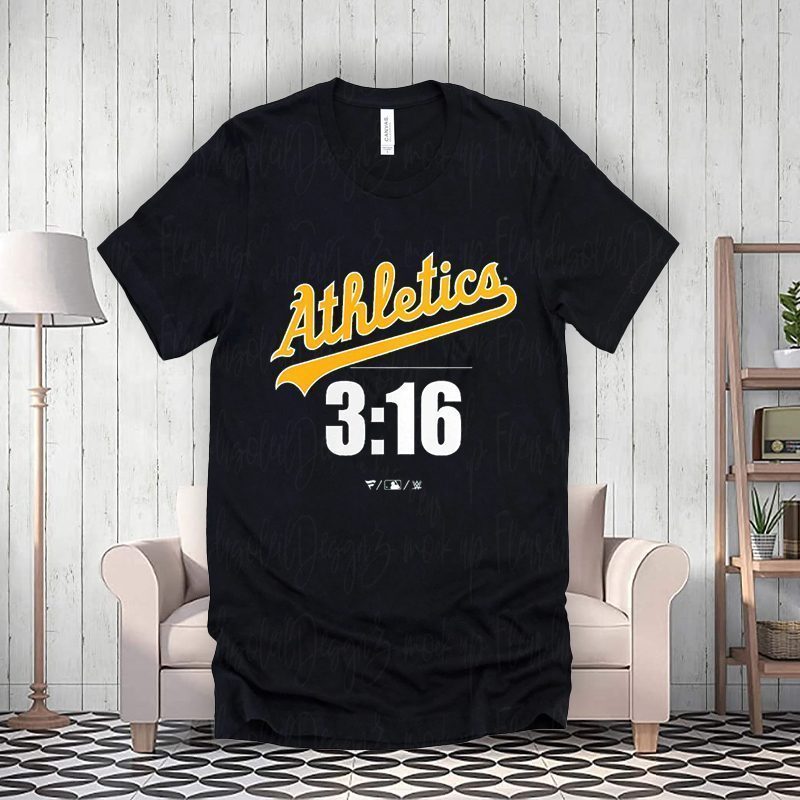 Stone Cold Steve Austin Oakland Athletics Fanatics Branded 3:16 Shirt Stone Cold Steve Austin Oakland Athletics Fanatics Branded 3:16 Shirt