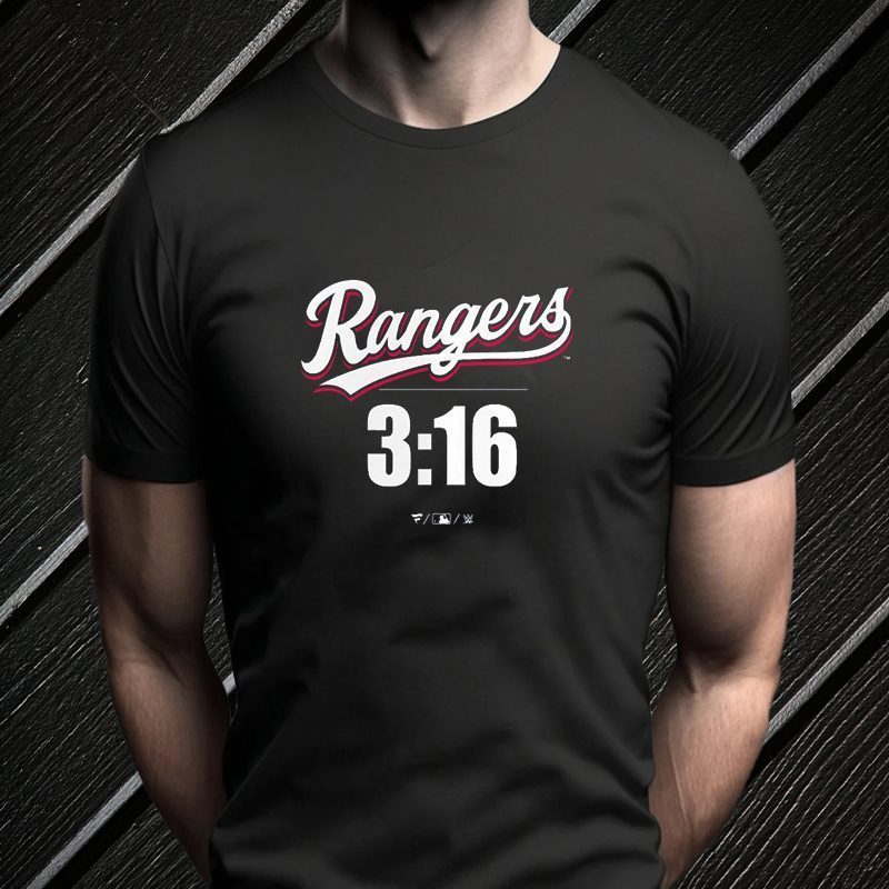 Stone Cold Steve Austin Texas Rangers Fanatics Branded 3:16 Shirt Stone Cold Steve Austin Texas Rangers Fanatics Branded 3:16 Shirt