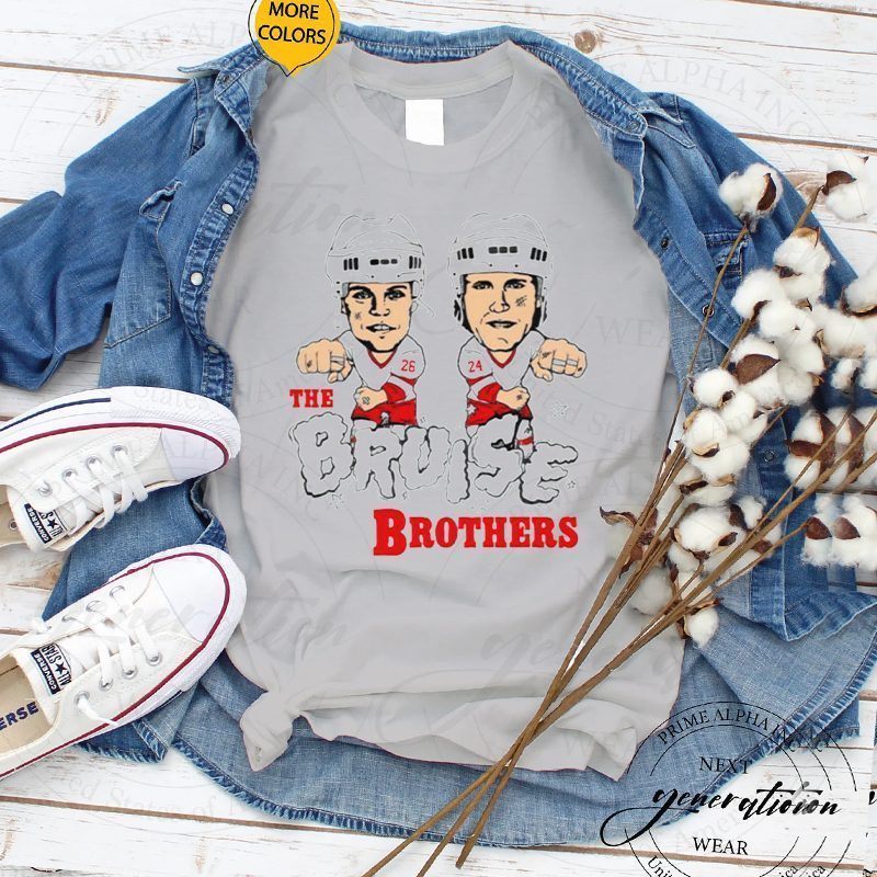 The Bruise Brothers hockey shirts