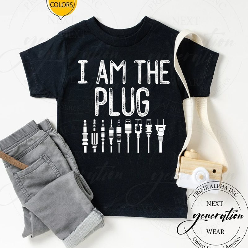 The Plug T-Shirt I Am The Plug Funny Meme Dealers Trapping TShirts
