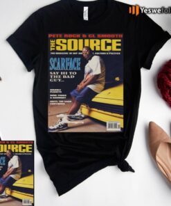 The Source 90s Cover Scarface shirt