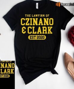 The law firm of Czinado & Clark EST 2020 Tee-Shirts