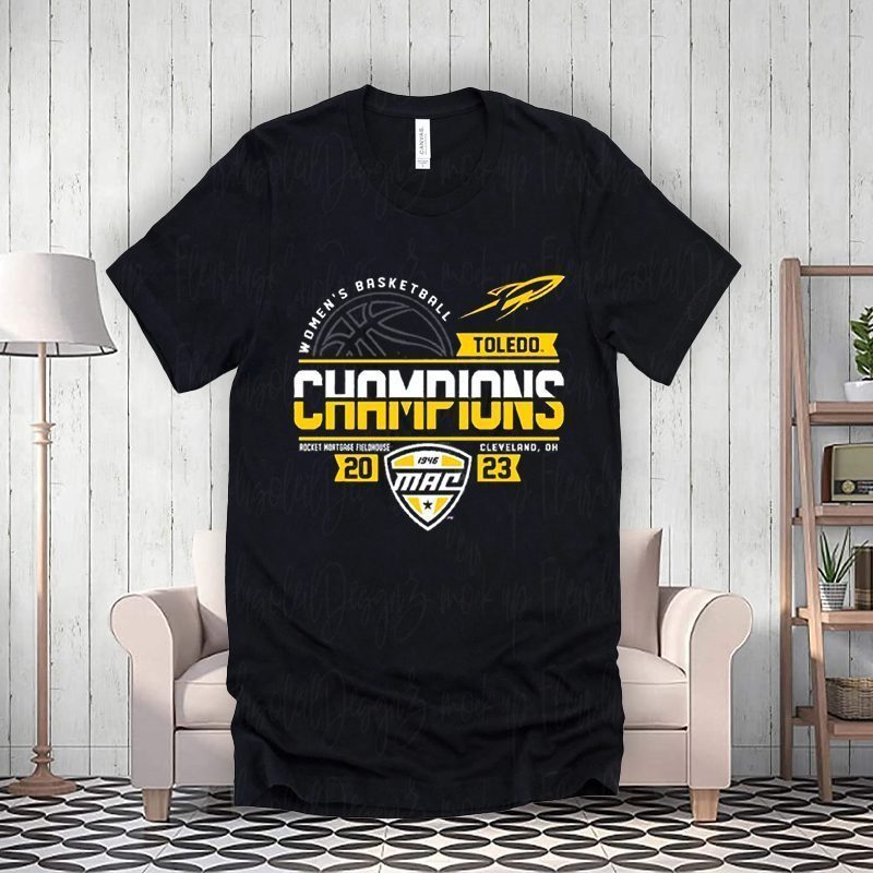 Toledo Rockets Blue 84 2023 Mac Women’s College Basketball Conference Tournament Champions T-Shirt Toledo Rockets Blue 84 2023 Mac Women’s College Basketball Conference Tournament Champions T-Shirt