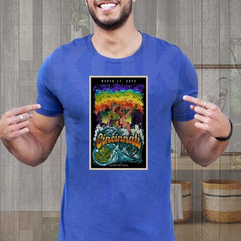 Tour Cincinnati OH March 17 2023 Poster shirt