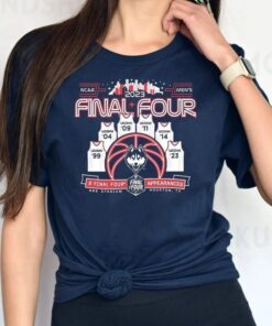 Uconn Huskies 2023 Ncaa Men’s Basketball Tournament March Madness Final Four Jersey TeeShirt