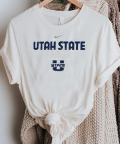 Utah State Aggies Nike On Court Bench Shirt