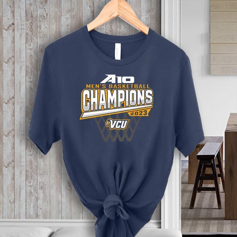 Vcu Rams 2023 Atlantic 10 Men’s Basketball Conference Tournament Champions Locker Room Shirt Vcu Rams 2023 Atlantic 10 Men’s Basketball Conference Tournament Champions Locker Room Shirt