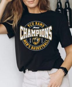 Vcu Rams Ncaa Mens Basketball A-10 Champions 2023 TShirt