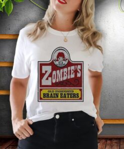Wendy’s Zombies Old Fashioned Brain Eaters shirts