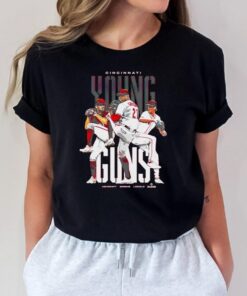 Young Guns Cincinnati Ashcraft Greene and Lodolo shirts