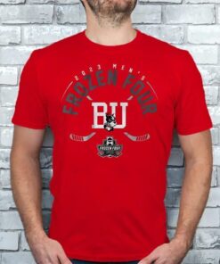 boston university hockey frozen four shirt