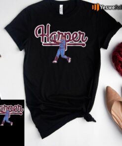 bryce harper philly swing tee-shirts