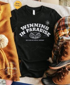 fau basketball winning in paradise t-shirts