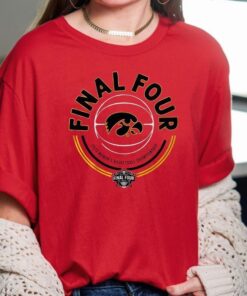 iowa womens final four circle shirt