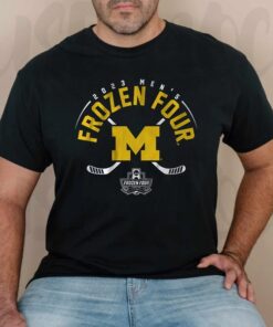michigan hockey frozen four tee-shirt