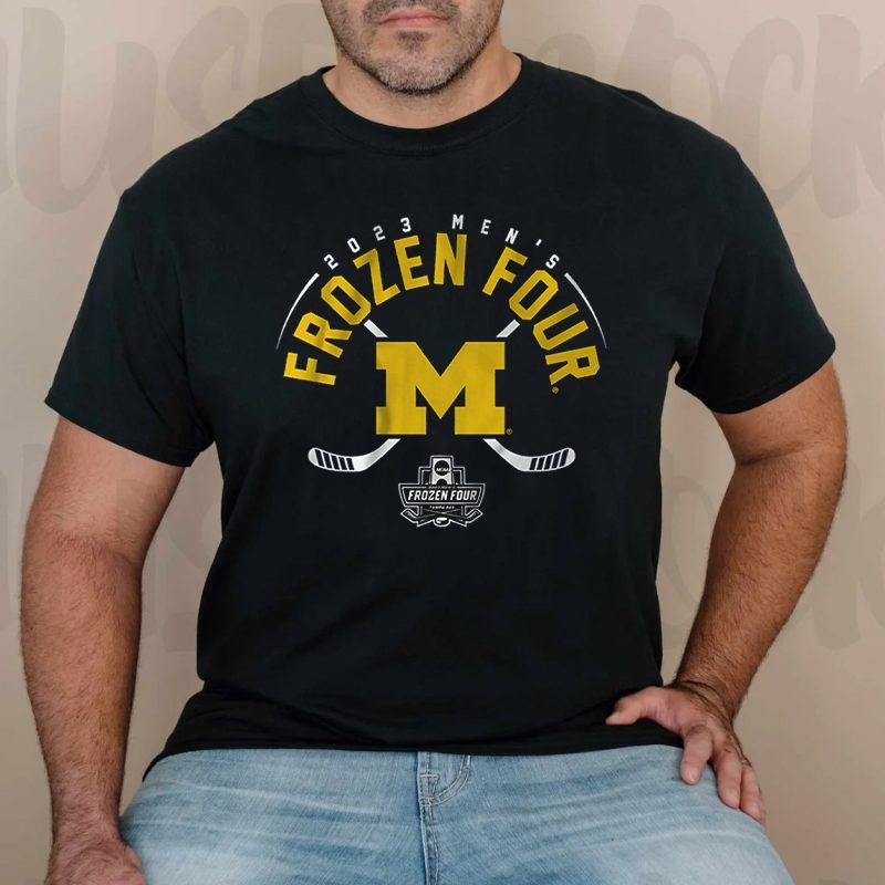 michigan hockey frozen four tee-shirt