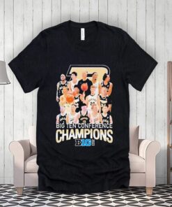 purdue boilermakers team 2023 big ten conference champions shirt